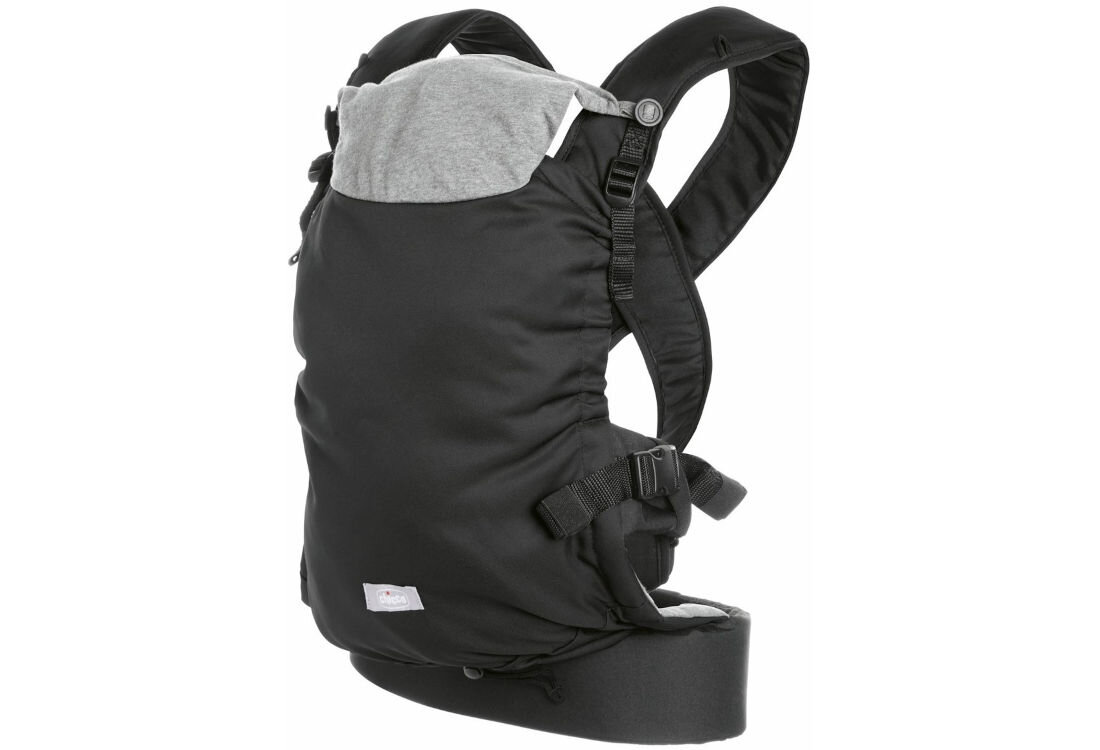 Nosidełko CHICCO Skin Fit Czarny biodra wsparcie potwierdzenie Międzynarodowy Instytut Dysplazji Stawów Biodrowych IHDI od urodzenia do 9 kg przeznaczenie bezpieczeństwo