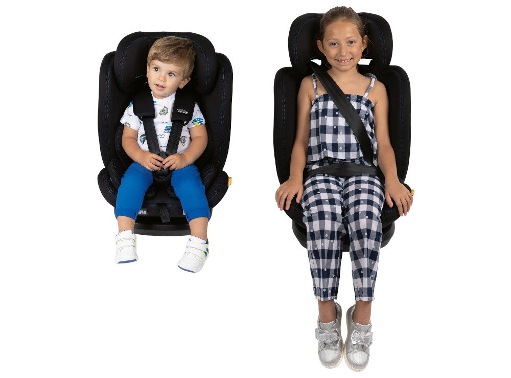 Fotelik samochodowy CHICCO Mokita i-Size Air (9-36 kg) Czarny Siateczka 3D przepływ powietrza komfort chłód konstrukcja cyrkulacja podróż jazda temperatura