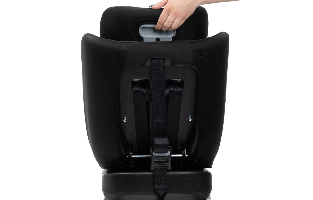 Fotelik samochodowy CHICCO Mokita i-Size (9-36 kg) Czarny wzrost możliwości kierunek jazdy etap dziecko wygoda podróż oszczędność