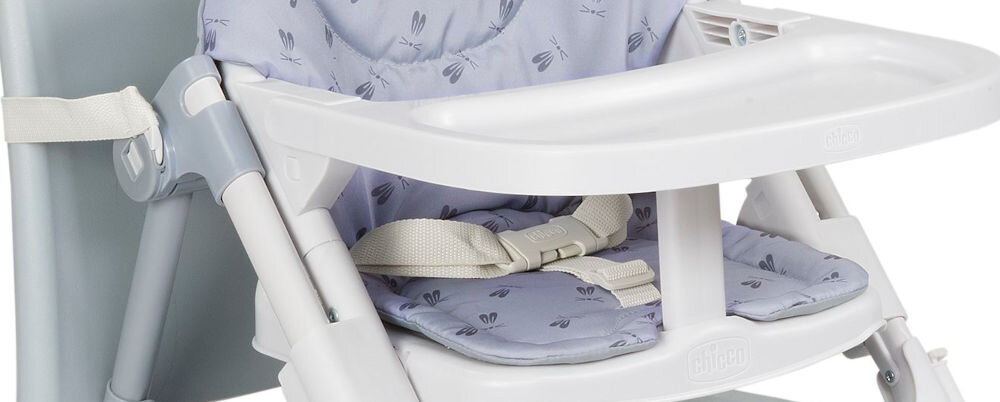 Krzesełko do karmienia CHICCO Chairy Bunny bezpieczeństwo 3-punktowe szelki oraz pasy stabilne pewne mocowanie w pełni zabezpieczone dziecko łatwy w montażu