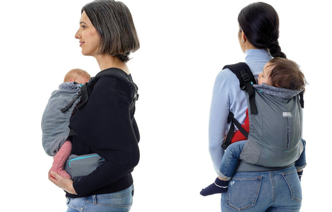 Nosidełko CHICCO Myamaki Fit Cool Grey do 15 kg noszenie komfort ergonomia rozwój waga