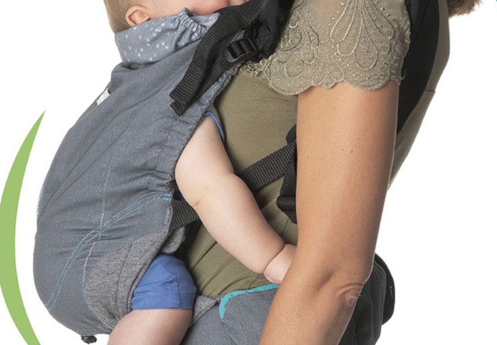 Nosidełko CHICCO Myamaki Fit Leaf wykonanie bawełna tkanina SAIA BATAVIA komfort bezpieczeństwo