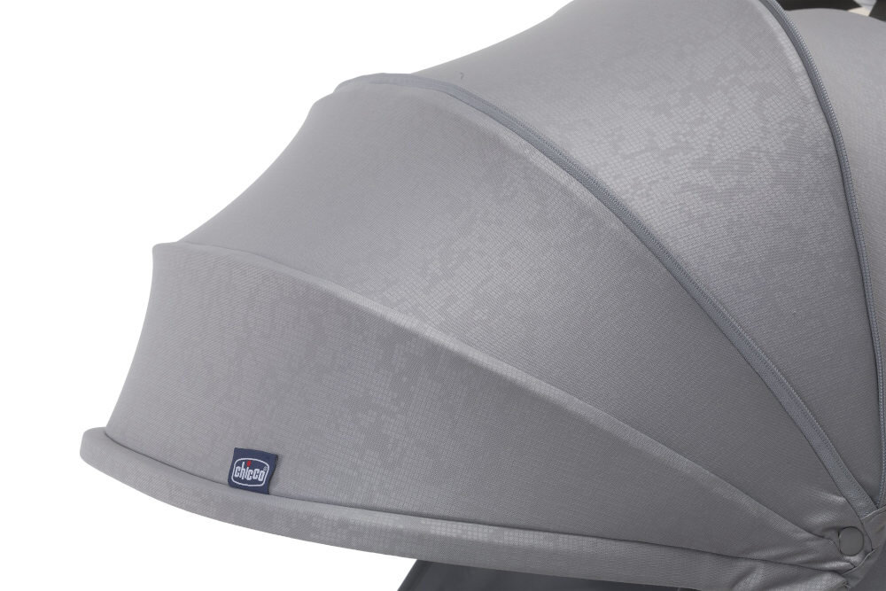 Wózek dziecięcy CHICCO Ohlala 3 Grey Mist Budka UV 50+ ochrona promieniowanie słoneczne