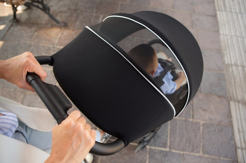 Wózek dziecięcy CHICCO We Cool Grey System cyrkulacji powietrza ochrona filty UVP 50+