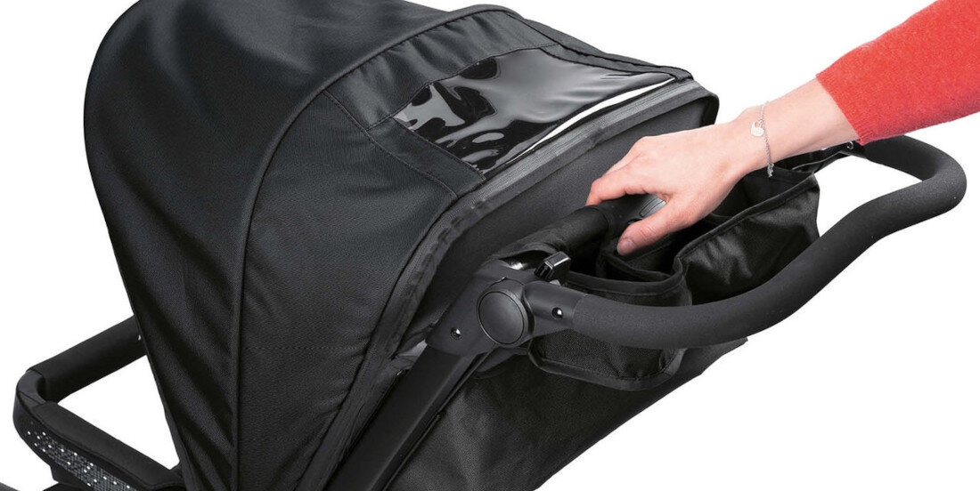 Wózek dziecięcy CHICCO Activ3 Jet Czarny składanie komfort wygoda prosty mechanizm