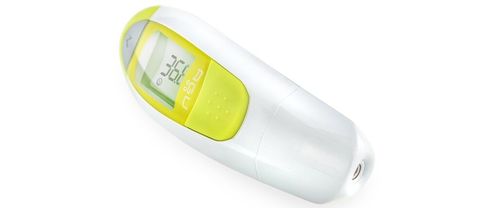 Termometr AGU BABY IHE3 Eaglet sprawdzanie temperatury butelki, odpowiednia temperatura wody czy jedzenia, łatwiejsza opieka