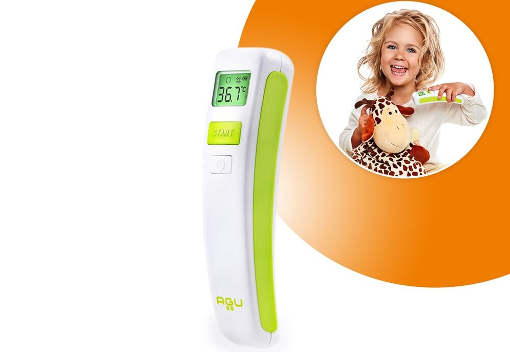 Termometr AGU BABY NC8 Giraffe kv początek opisu