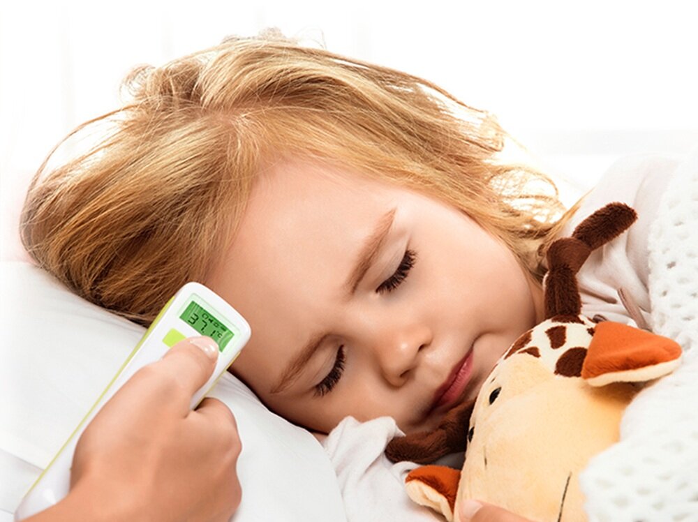 Termometr AGU BABY NC8 Giraffe precyzyjne wymiary, prosta obsługa, automatyczne wyłączanie, bezpieczeństwo