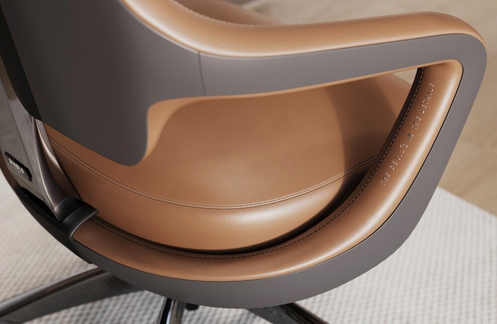Fotel DIABLO CHAIRS V-Modular odsłona szczegóły precyzja