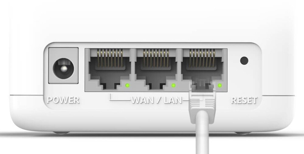 Router MERCUSYS Halo H60X 2.4 / 5 GHz (DualBand), Wi-Fi Mesh (2 szt.) porty prędkość podłączenie