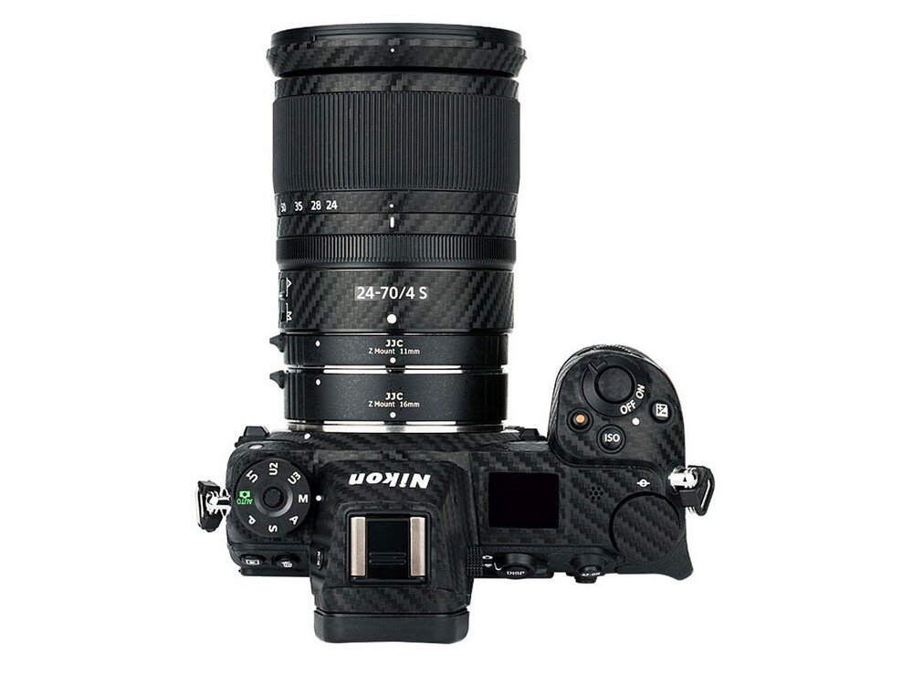 Pierścienie pośrednie JJC Makro Af do Canon EOS RF-R-RP na aparacie