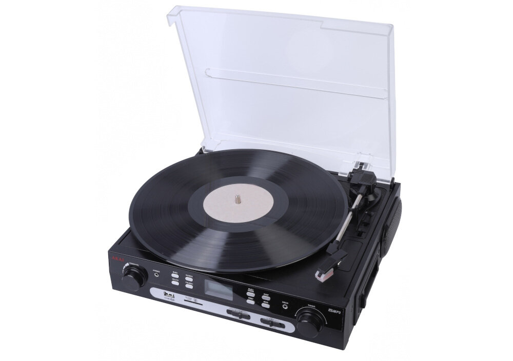 Gramofon AKAI ATT-15C  - Łatwe połączenia i zgrywanie