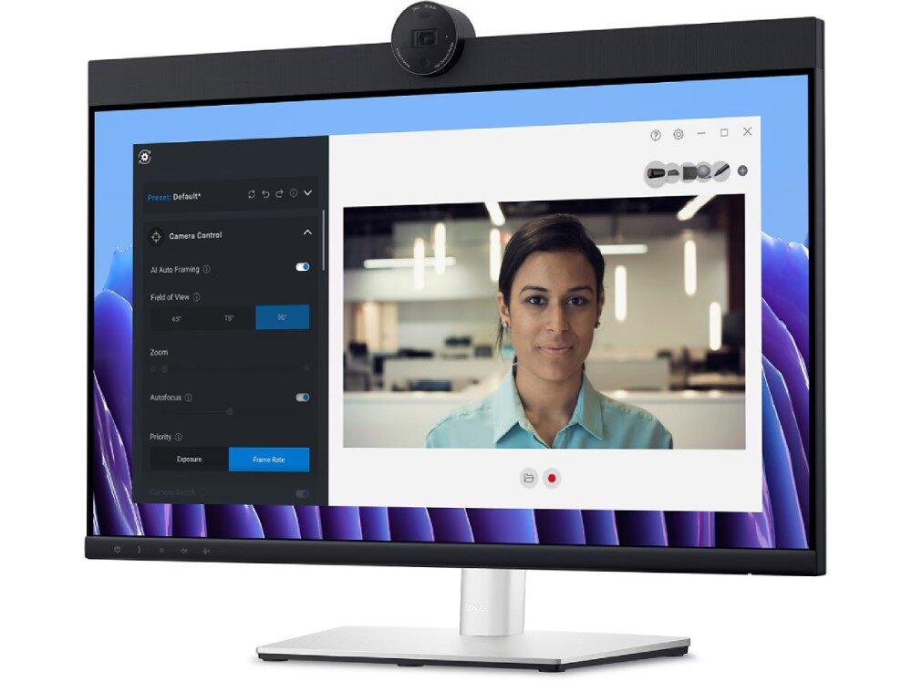 Monitor DELL P2424HEB 23.8 1920x1080px IPS wyświetlacz rozdzielczość przekątna kolory kontrast jasność