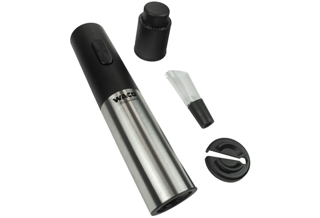 Otwieracz do wina WACO Winemaster Ow7 Estetyczne przygotowanie butelki Obcinak do folii komfort i satysfakcję Estetyczny design Solidna konstrukcja elegancja podkreśla charakter