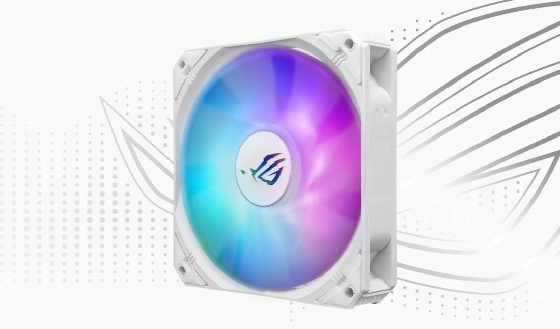 Chłodzenie wodne ASUS ROG Strix LC III 360 ARGB - technologia 0 dB