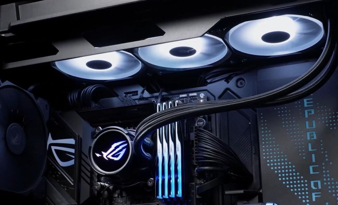  Chłodzenie wodne ASUS ROG Strix LC III 360 ARGB  - Chłodzenie wodne 