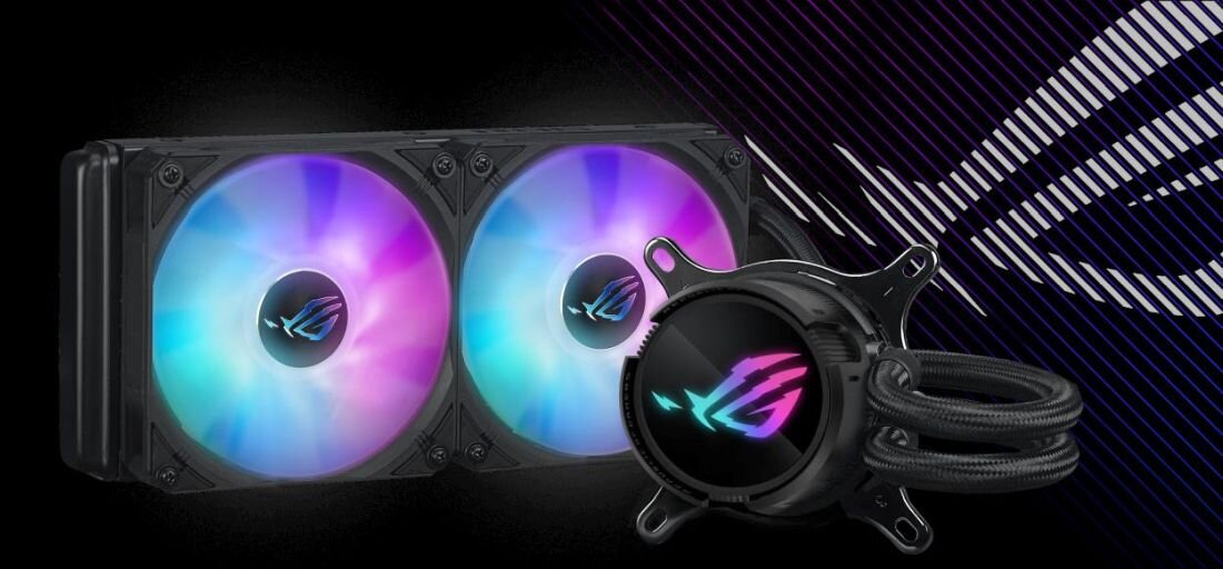  Chłodzenie wodne ASUS ROG Strix LC III 240 ARGB  - Chłodzenie wodne 