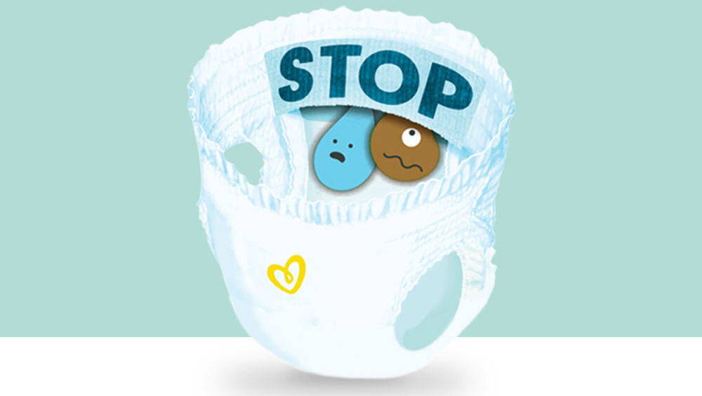 Pieluchomajtki PAMPERS Premium Care 3 (28 szt.) kieszonka Stop & Protect
