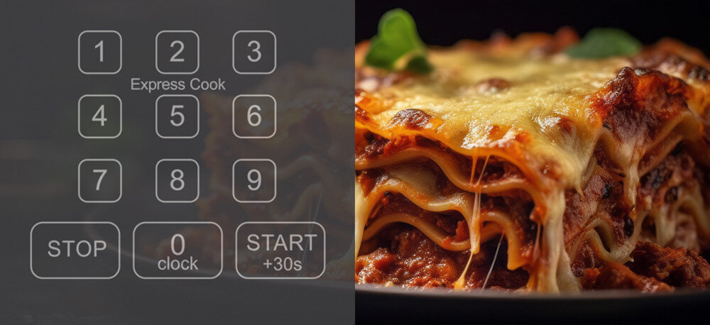 KUCHNIA MIKROFALOWA FINLUX F-MGE200BL ekspresowe gotowanie Express Cook szybko tryb numeryczny