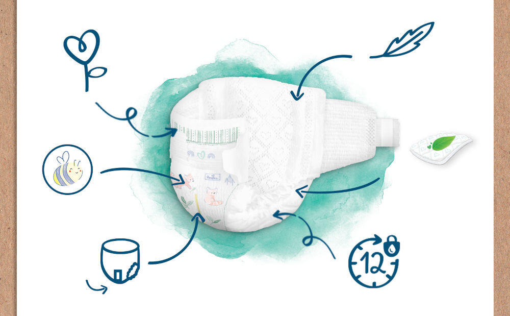 Pieluchomajtki PAMPERS Harmonie Baby 5 (20 szt.)