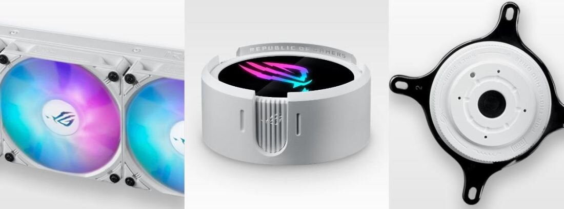  Chłodzenie wodne ASUS ROG Strix LC III 240 ARGB  - Oświetlenie Aura 