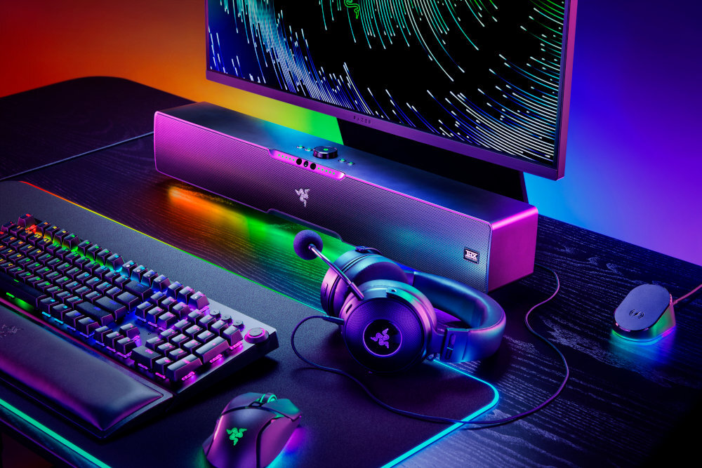 Soundbar komputerowy RAZER Leviathan V2 Pro soundbar subwoofer urządzeń mobilnych i komputerów PC