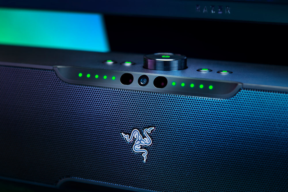 Soundbar komputerowy RAZER Leviathan V2 Pro kamera podczerwieni gier słuchania muzyki equalizer