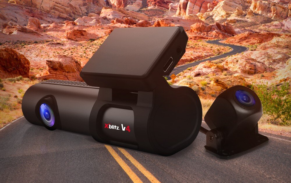 Wideorejestrator XBLITZ V4 Professional wygląd opis