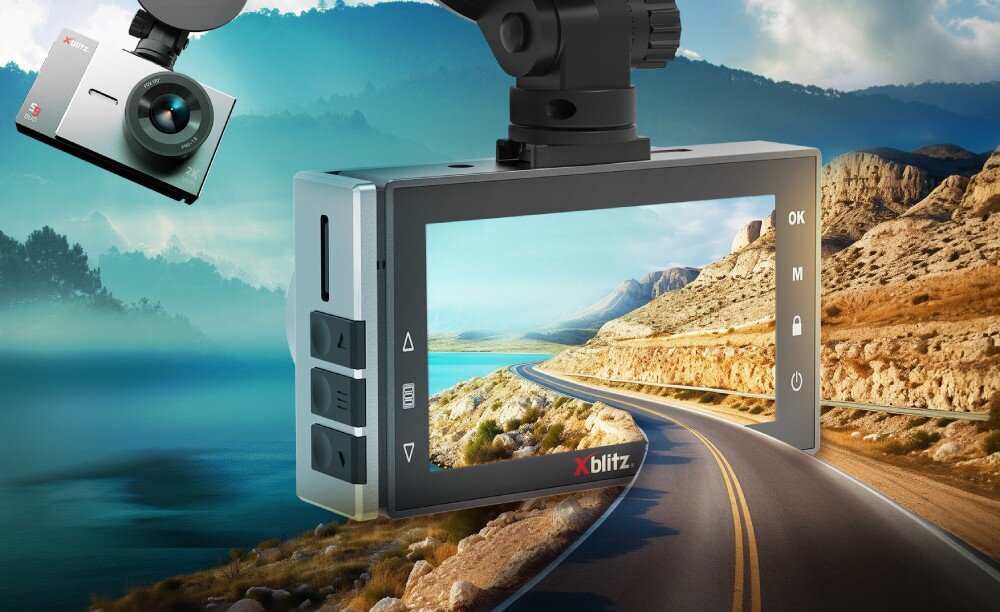 Wideorejestrator XBLITZ S9 Duo obraz jakość widoczność