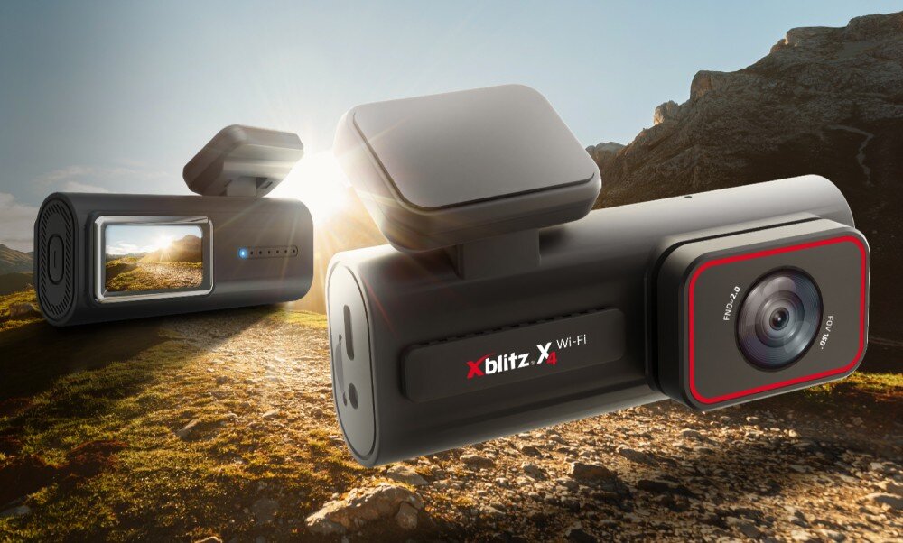 Wideorejestrator XBLITZ X4 wygląd opis