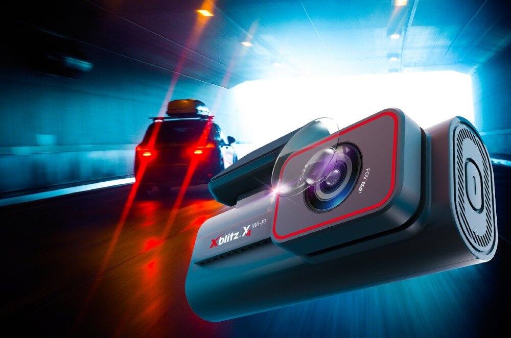 Wideorejestrator XBLITZ X4 widoczność WDR jasność