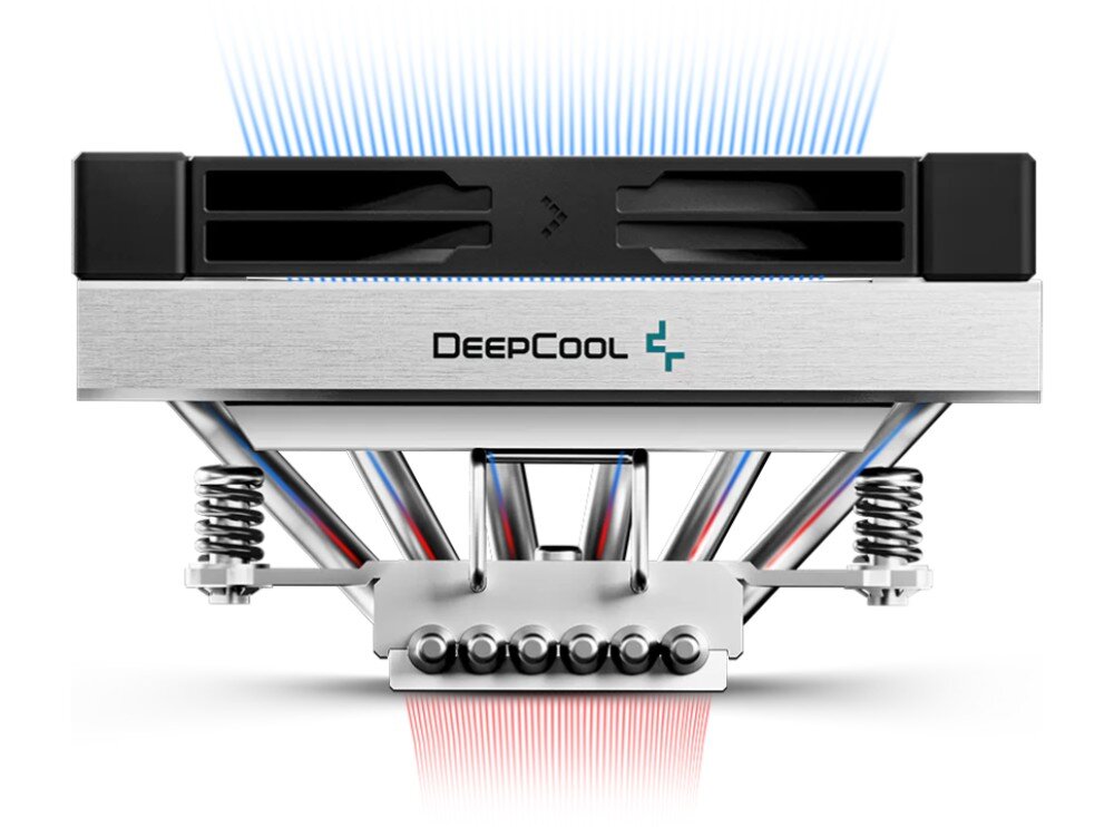 Chłodzenie CPU DEEPCOOL AN600 wentylator temperatura