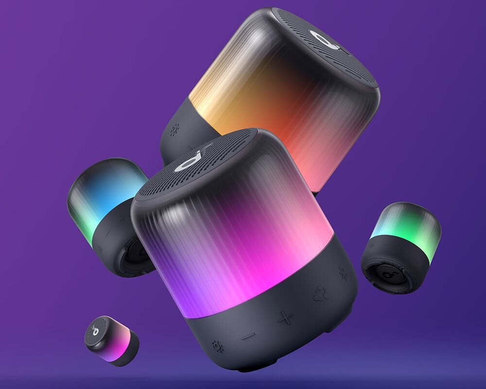 Głośnik mobilny SOUNDCORE Glow MINI lekkosc konstrukcja