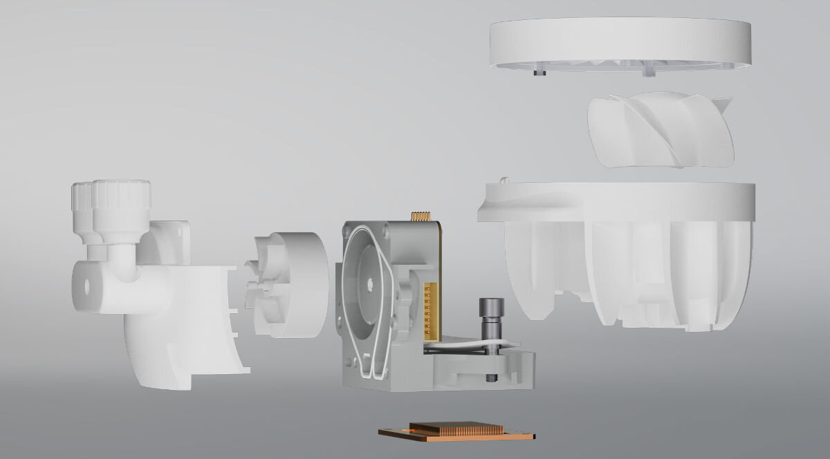 Chłodzenie wodne ARCTIC Liquid Freezer III 280 ARGB Biały pompa wodna sterowana PWM zoptymalizowana pod względem wydajności poziomu hałasu dopracowany coldplate zwiększona powierzchnia finów