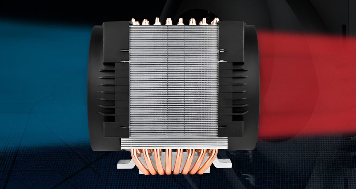 Chłodzenie CPU ARCTIC Freezer 4U-M wentylatory PWM serii P zaprojektowane do wysokiego ciśnienia statycznego wysoka gęstość finów coolera push-pull ciche podwójna konfiguracja