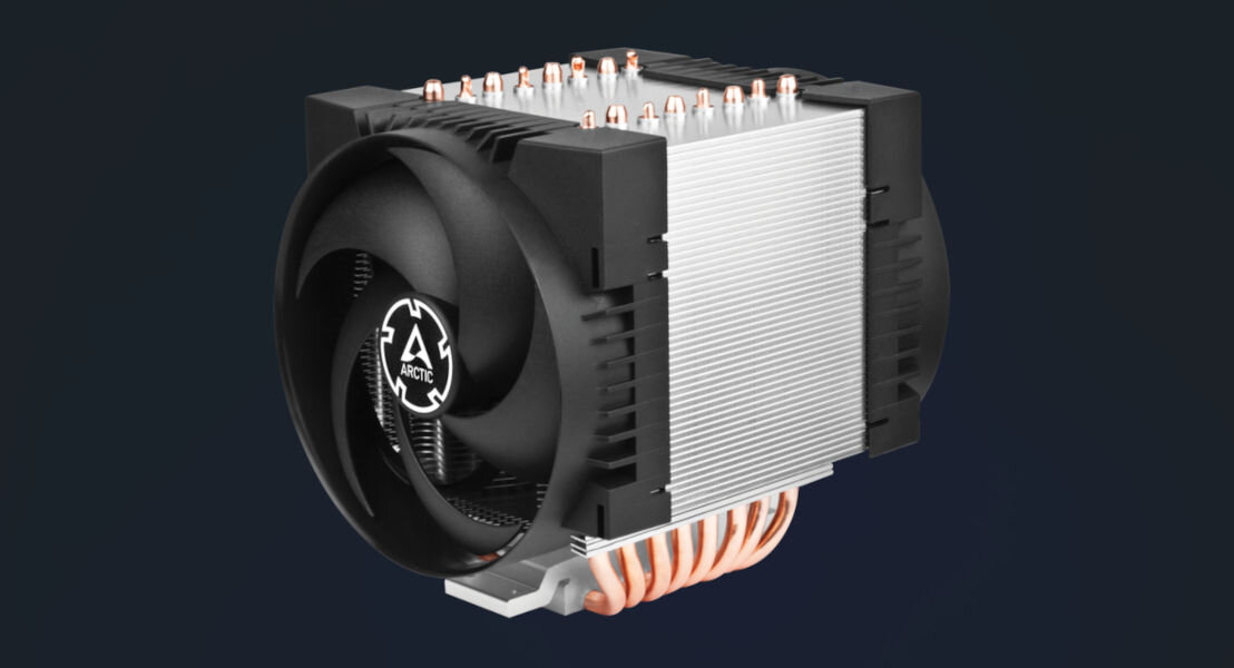 Chłodzenie CPU ARCTIC Freezer 4U-M prześwit na RAM wynoszący 53 mm efektywny przepływ powietrza kompatybilność z różnymi wariantami pamięci RAM