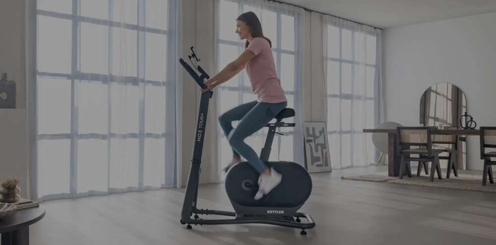 Orbitrek magnetyczny KETTLER Hoi Cross+ 20kg 39cm Granatowy trening w domu budowa wymarzonej sylwetki kondycja zdrowie forma