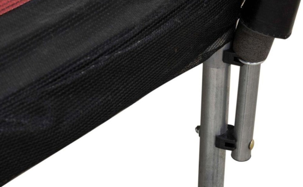 Trampolina DUNLOP Premium 475486 224 cm błyszcząca podkładka bezpieczeństwa stelaż ze stali ocynkowanej szerokość 244 cm wysokość 200 cm