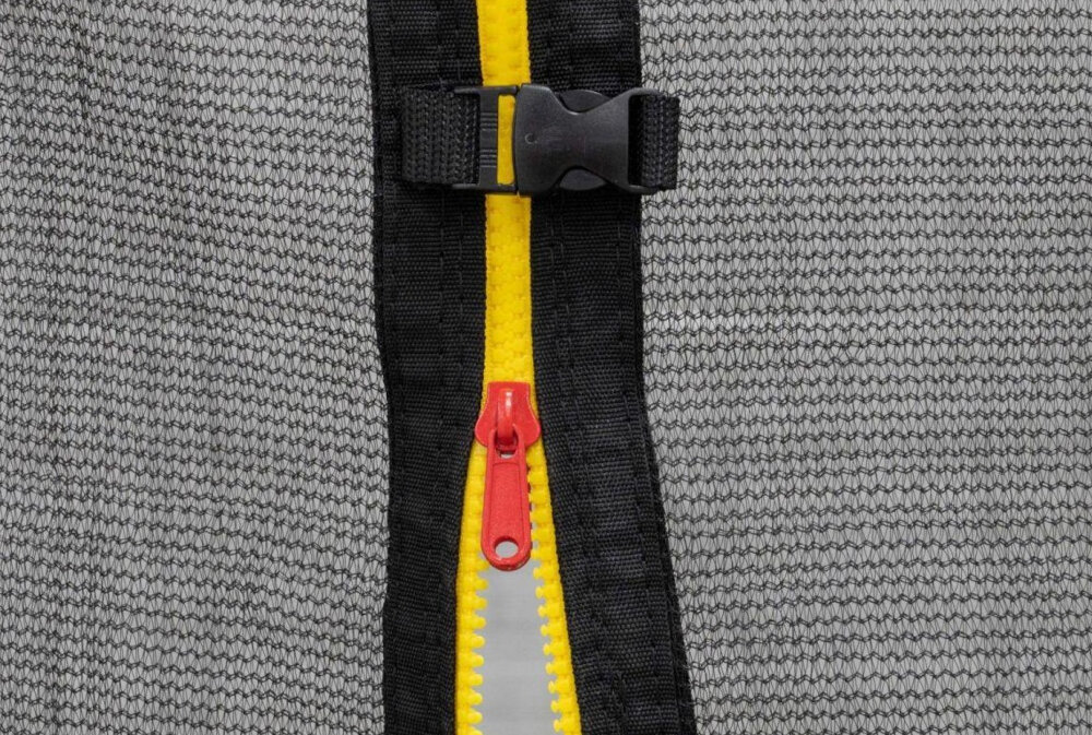 Trampolina DUNLOP Premium 475486 224 cm bezpieczenstwo siatka zabezpieczająca zamek blyskawiczny optymalna ochrona obciazenie do 100 kg