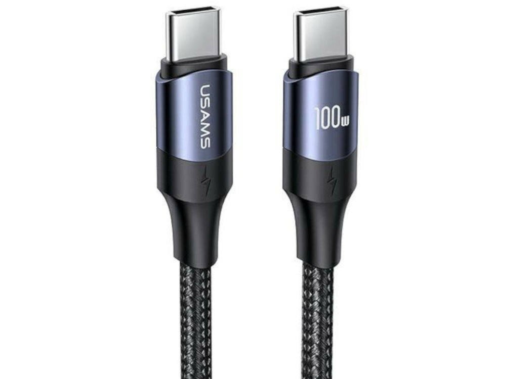 Stacja zasilania USAMS US-CD196 kabel usb-c/usb-c 100w 2 metry, od laptopów po smartfony