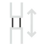 Ikona rury teleskopowej odkurzacza na czarnym tle Ikona rury teleskopowej odkurzacza Samsung na czarnym tle
