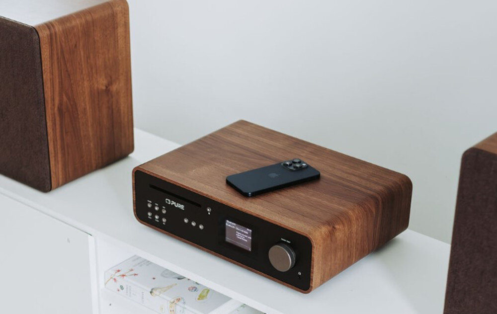 Wieża PURE Classic Stereo - Kompaktowe wymiary i solidna konstrukcja