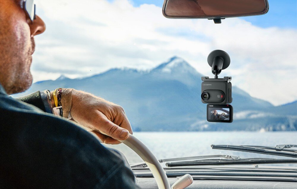 Kamera sportowa INSTA360 Go 3 128GB Czarny łączność Bluetooth mikrofony dźwięk audio