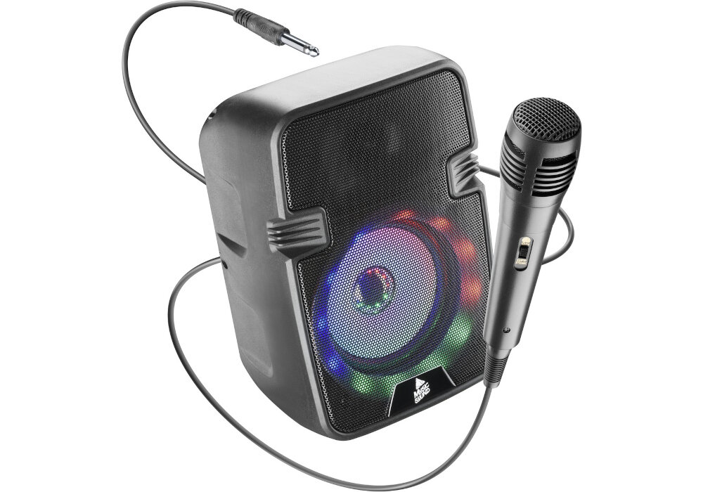 Głośnik mobilny CELLULARLINE Music Sound Karaoke podswietlenie led chwile muzyka spiew zabawa