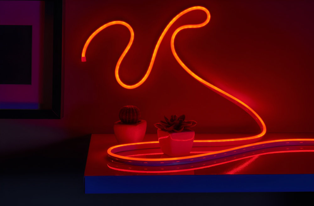 Taśma LED CELLULARLINE Neon 2 metrów funkcję RGB kontrolę nad kolorami światła