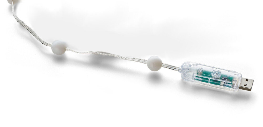 Taśma LED CELLULARLINE BULBLIGHTS5M Kulki Rgb 5 m obsługa intuicyjna podłączyć, włączyć, i gotowe