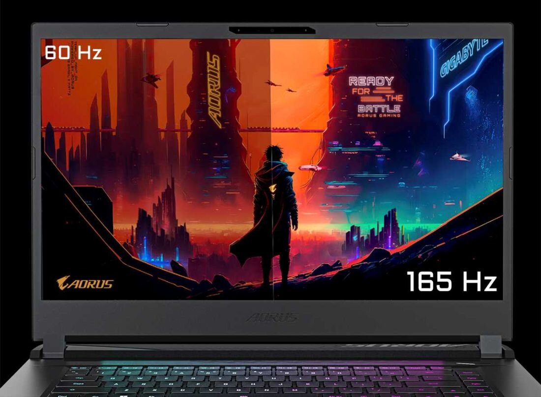 Laptop GIGABYTE Aorus 15 - Ekran QHD (2560 x 1440 px) 165 Hz