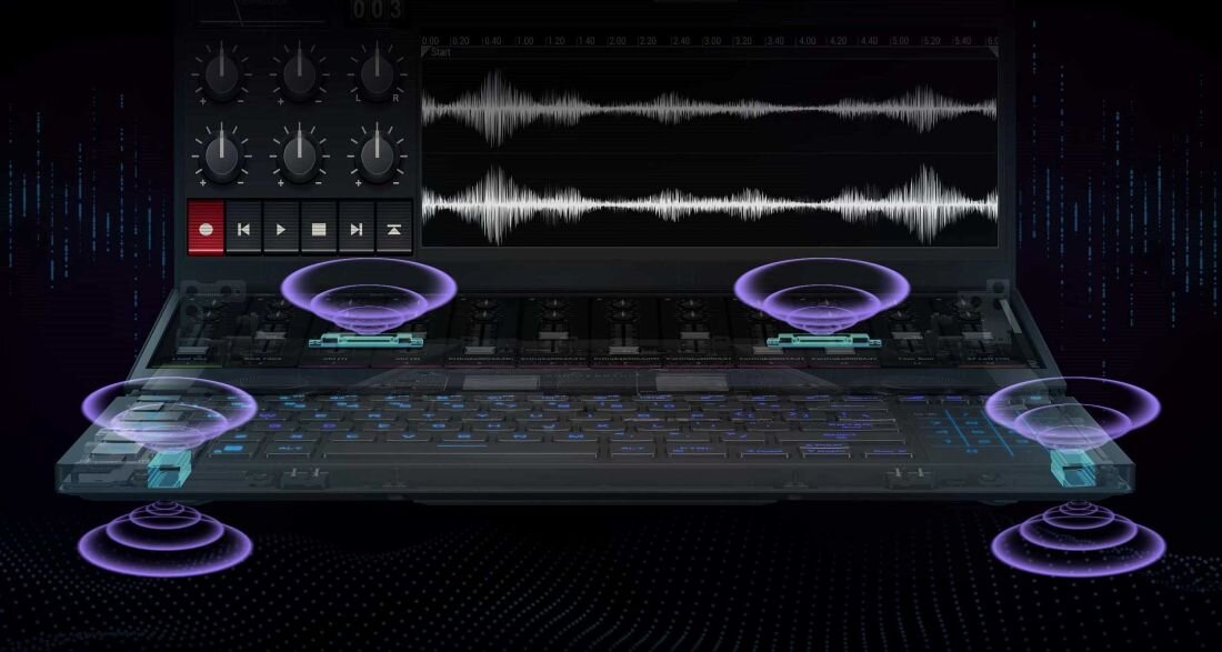 Laptop ASUS Zephyrus G16 GU603Z - Dolby Atmos 