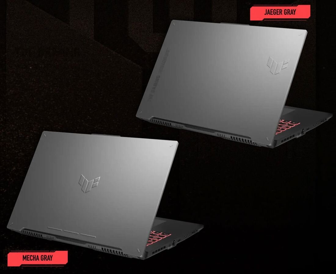 Laptop ASUS TUF Gaming A15 - Design Mecha Grey Jaeger Grey