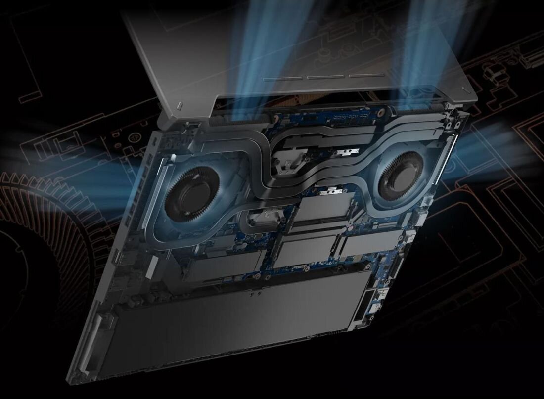 Laptop ASUS TUF Gaming A15 - Zaawansowany układ chłodzenia Arc Flow